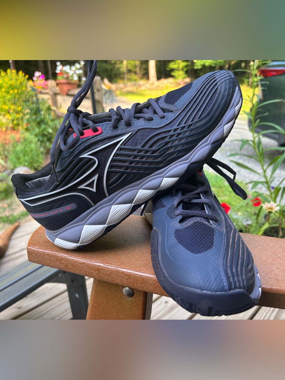 Mizuno Wave Enforce Tour 2 AC Tennis Pickleball Shoes Mens 9.5